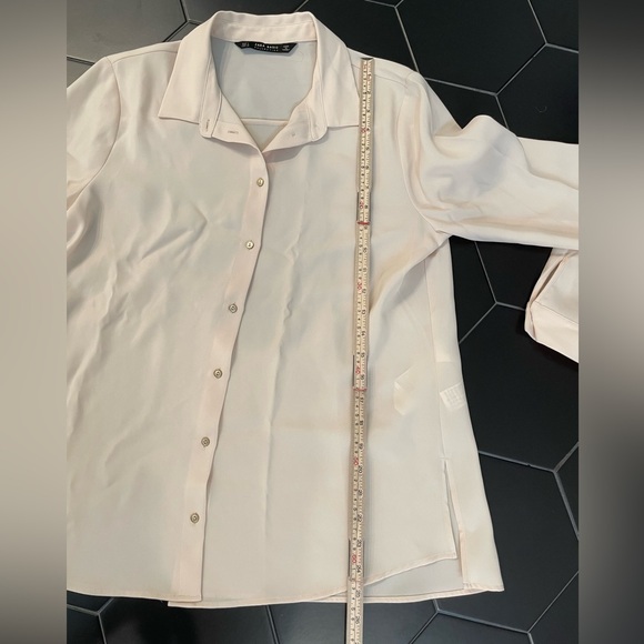Zara button down blouse size large - Picture 10 of 10